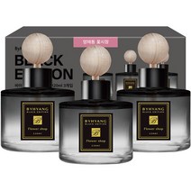 바이향 블랙에디션 카 디퓨저 120ml, 양재동꽃시장, 3개