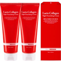 폴메디슨 락토콜라겐 보습 나이트크림, 155ml, 2개