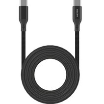 넥스트 PD240W USB4 Gen3 썬더볼트 CtoC 고속충전케이블 TBT4018-40G, 1.8m, 블랙, 1개