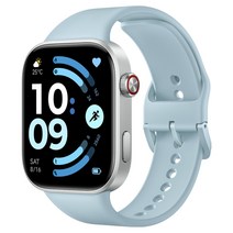 샤오미 Xiaomi 레드미 스마트워치 6, 글레이셔 블루, 52.58mm, GPS + 블루투스