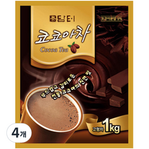 담터 코코아차덕용 코코아, 1kg, 1개, 4개