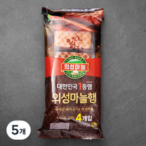 롯데햄 의성마늘햄, 440g, 5개