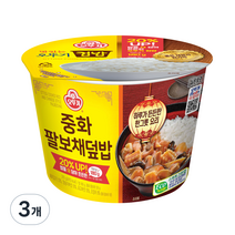 오뚜기 컵밥 중화팔보채덮밥, 310g, 3개