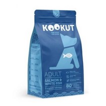 쿠쿳 어덜트 그레인프리 강아지 건식사료, 연어 + 흰살생선, 1.5kg, 1개