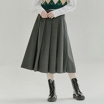 쥬시쥬디 J플리츠 플레어 스커트 JVSK626A