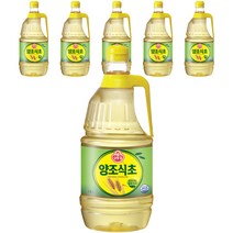 오뚜기 양조 식초, 1.8L, 6개