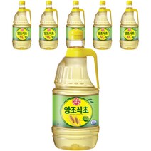 오뚜기 양조식초, 6개, 1.8L