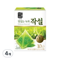 녹차원 맛있는 녹차 작설, 1.5g, 10개입, 4개