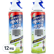 청개구리 에어컨 세정제, 330ml, 12개