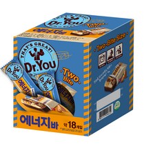 닥터유 오리온 에너지바 투바이트 18p, 468g, 1개