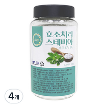 신선맘 효소처리 스테비아 100프로, 100g, 4개