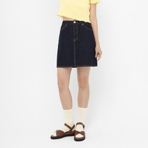 ELLE GIRL 생지 미니 스커트