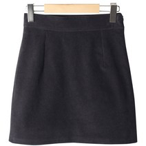 타이뉴 A라인 핀턱 코듀로이 미니스커트 SK4095K1A
