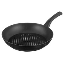탐사 다이아몬드 패턴 단조 프라이팬, 1개, 30cm