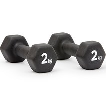 아디다스 육각 덤벨, 2kg, 2개