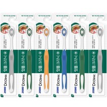 2080 닥터크리닉 잇몸 칫솔, 6개입, 1개