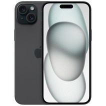 Apple 정품 아이폰 15 Plus 자급제, 블랙, 256GB