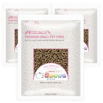로라펫 애니멀 파크 작은 토끼 사료, 670g, 3개