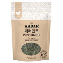 아크바 페퍼민트 허브티 잎차, 50g, 1개