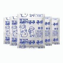 킹스봉 재활용 쓰레기 비닐봉투 배접 분리수거 비닐 봉지 백색 특대 20p, 100L, 5개