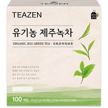 티젠 유기농 제주 녹차, 1.2g, 100개입, 1개