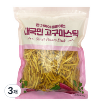 대국민 고구마스틱, 800g, 3개