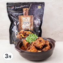 도드람한돈 본래 간장맛 뼈찜, 1kg, 3개