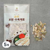 순수 보쌈 수육 재료, 70g, 5개