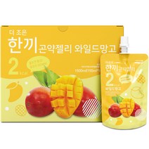 더존건강 더 조은 한끼곤약젤리 와일드망고, 150ml, 10개입