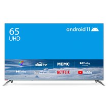 더함 4K UHD LED HDR 안드로이드 11 스마트 TV 165cm(65인치) TA654-AVN22CB 스탠드형 방문설치