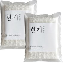 타월리스트 저자극 부드러운 한지 샤워타올, 1개, 2개