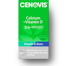 세노비스 칼슘 비타민D, 60정, 1개