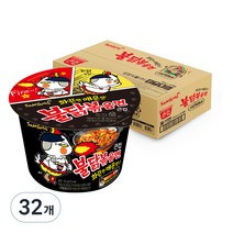 삼양 불닭볶음면 큰컵 105g, 32개