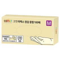 코멧 라텍스장갑 100매입