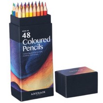 [crayola크레용] 퍼플빈 전문가용 고급 색연필, 48색, 1개