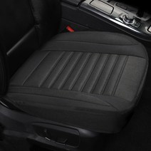 리버폭스 앞좌석 3D 마 차량용 방석, 블랙, 1개