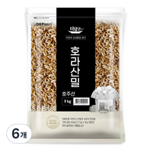더담은 호주산 호라산밀, 1kg, 6개