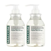 말콤 오리지널 리얼 모링가 핸드워시 우디향, 520ml, 2개