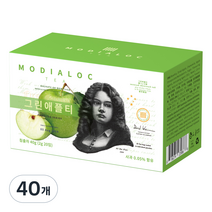 모디알록 그린애플 과일차, 2g, 40개, 1개