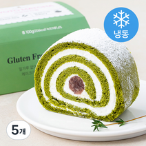 달롤 교토마차롤 조각 (냉동), 100g, 5개