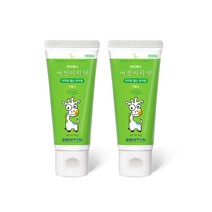 제니튼 닥터제니 저불소 어린이치약, 60g, 2개입
