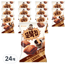 오리온 꼬북칩 초코츄러스 맛, 80g, 24개