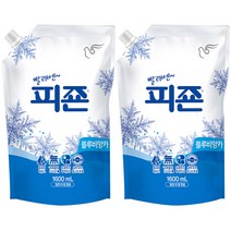 피죤 레귤러 섬유유연제 블루비앙카 리필, 1.6L, 2개