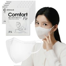 웰킵스 일회용 컴포트핏 데일리 마스크 초소형, 화이트, 1개, 25개입