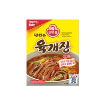 오뚜기 맛있는 육개장, 38g, 1개