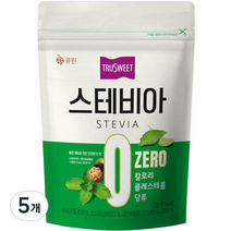큐원 스테비아, 170g, 5개