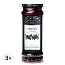 샹달프 블루베리잼, 284g, 3개