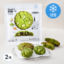 솔트24 말차 르뱅쿠키 생지 4개입 (냉동), 2개, 340g