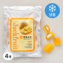 신정푸드 잭 후르츠 (냉동), 500g, 4개