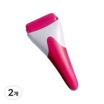 에트레인 3D 쿨링 페이스 롤러, 빨강, 2개